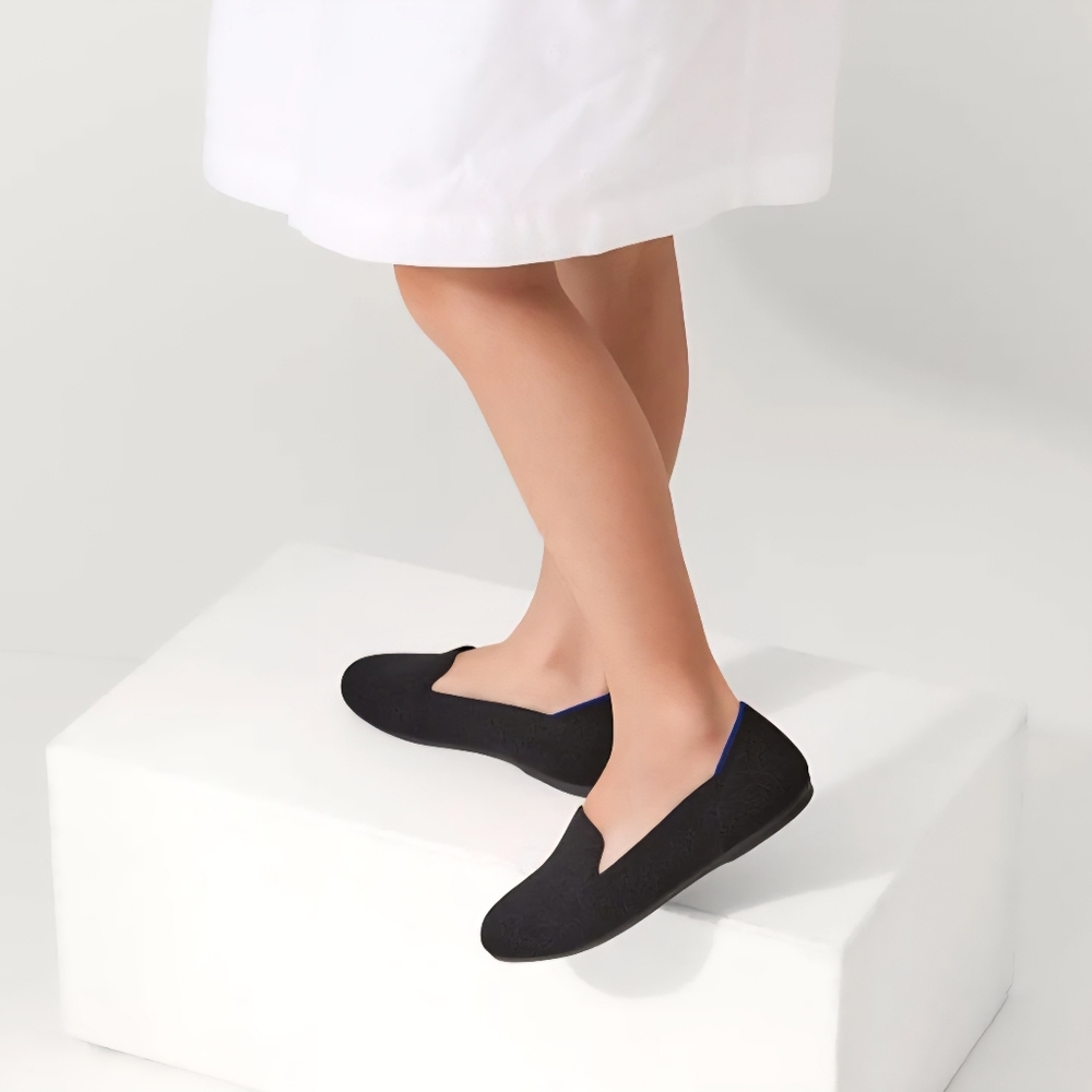 Rothy's Kids Black Loafers